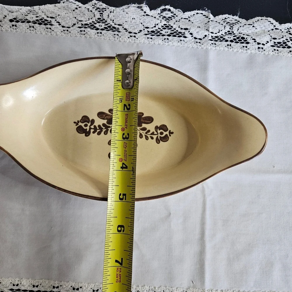 Vintage Pfaltzgraff Village Au Gratin Dish Made in USA 10